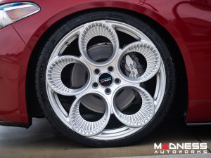 Alfa Romeo Giulia Custom Wheels - set of 4 - KuhlFX - Forged - Gloss Silver 